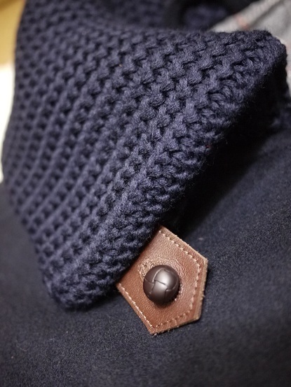 SOUTIENCOL NAVY MELTON SPANISH COAT / スティアンコル