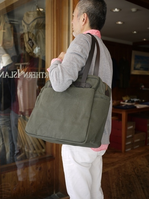FILSON ”TOTE BAG WITH ZIPPER”(2016.05.19): NORTHERN ISLAND FILSON ”TOTE BAG WITH ZIPPER”(2016.05.19): NORTHERN ISLAND